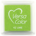 Tsukineko Versacolour Small Stamp Pad - Lime (42)