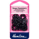 Plastic Snaps - Plastic - Black
