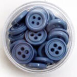 Dress It Up Button - Light Denim Blue
