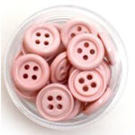 Dress It Up Button - Very Pale Pink
