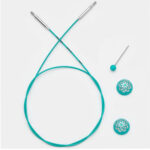KnitPro Mindful 360 deg Swivel Interchangeable Cable - 40cm