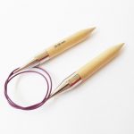 KnitPro Basix Birch Fixed Circulars - 100cm - 15.00mm