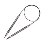 KnitPro Karbonz Fixed Circulars - 40cm - 2.00mm