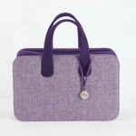 KnitPro Doctor Bag Purple Tweed & Felt - Large