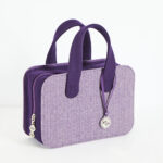 KnitPro Doctor Bag Purple Tweed & Felt - Small