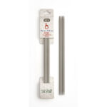 Aluminium Double Point Needles - 20cm - 3.25mm