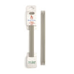 Aluminium Double Point Needles - 20cm - 5.00mm