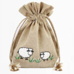 KnitPro Lantern Moon Meadow Bag - White