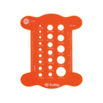 Knitting Needle Gauge - Orange