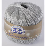 DMC Lumina Metallic Yarn - Silver (141)