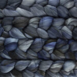 Malabrigo Nube Roving - 845 Cirrus Gray