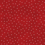 Maywood Studio Beautiful Basics - Scatter Dot - Red/Natural