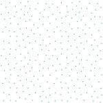 Maywood Studio Kimberbell Basics - Tiny Dots - White/Teal