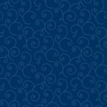 Maywood Studio Kimberbell Basics - Scroll - Navy Tonal
