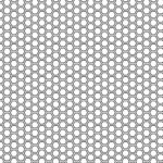 Maywood Studio Kimberbell Basics - Honeycomb - Black