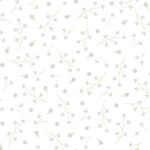 Maywood Studio Kimberbell Basics - Pretty Petals - White
