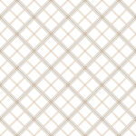 Maywood Studio Kimberbell Basics - Plaid - Cream/Taupe