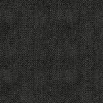 Maywood Studio Woolies Flannel - Herringbone - Grey Black