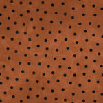 Maywood Studio Woolies Flannel - Polka Dots - Burnt Orange