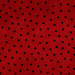 Maywood Studio Woolies Flannel - Polka Dots - Deep Red