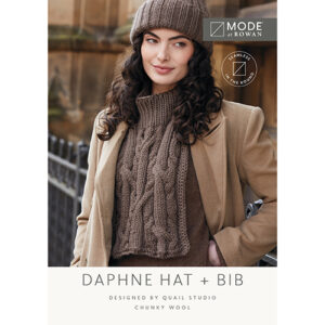 Daphne Hat and Bib - Chunky Wool
