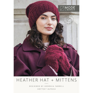 Heather Hat Mittens - Softest Alpaca