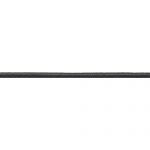 Waxed Cotton Cord - 1mm, 4 Black
