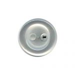 Basic Shirt Button - 2 Holes Design - 16L, White