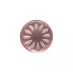 Round Flower Design - 18L, White