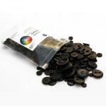 Assorted Black Buttons - 180gr