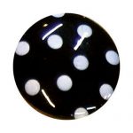 Prints Dots  On - Plastic - Black