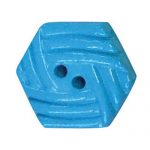 Novelty Hexagon Shape  - Plastic - 15L, Yellow