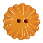 Novelty Daisy Shape  - Plastic - 15L, Yellow