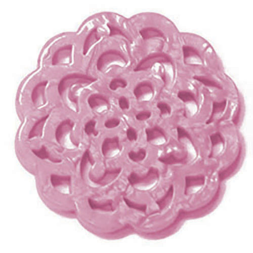 Flower Shape Carved - Acrylic | Trendy Trims