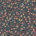 Maywood Studio Lovely Bunch - Birds & Flora - Navy
