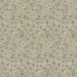 Maywood Studio Dark & Stormy - Floral Vine - Taupe