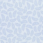 Maywood Studio French Quarter - Leaves - Pale Blue