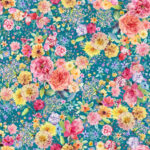Maywood Studio Nature Studies - Focal Floral - Aqua