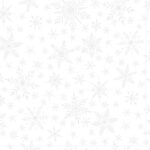 Maywood Studio Solitaire - Ultra White Delicate Snowflakes