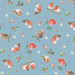 Maywood Studio One Snowy Day - Feathered Friends - Dark Blue