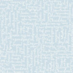 Maywood Studio One Snowy Day - Christmas Greetings - Light Blue