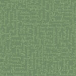 Maywood Studio One Snowy Day - Christmas Greetings - Dark Green