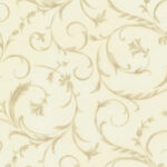 Maywood Studio Beautiful Backing 108" - Elegant Scroll - Ivory Lace