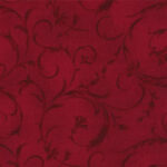 Maywood Studio Beautiful Backing 108" - Elegant Scroll - Crimson Red