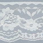 NL272 Nylon Lace - 55mm, White