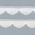 NL310 Polyester Lace - 16mm, White