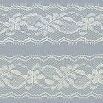 NL521 Nylon Lace - 32mm, White