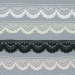NL695 Nylon Lace - 15mm, Blue