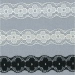 NL795 Nylon Lace - 12mm, White