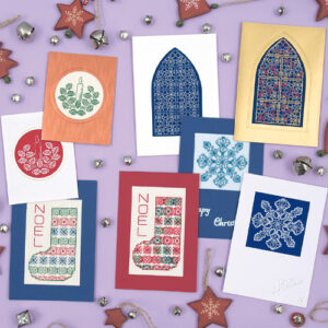Mary Hickmott Festive Blackwork